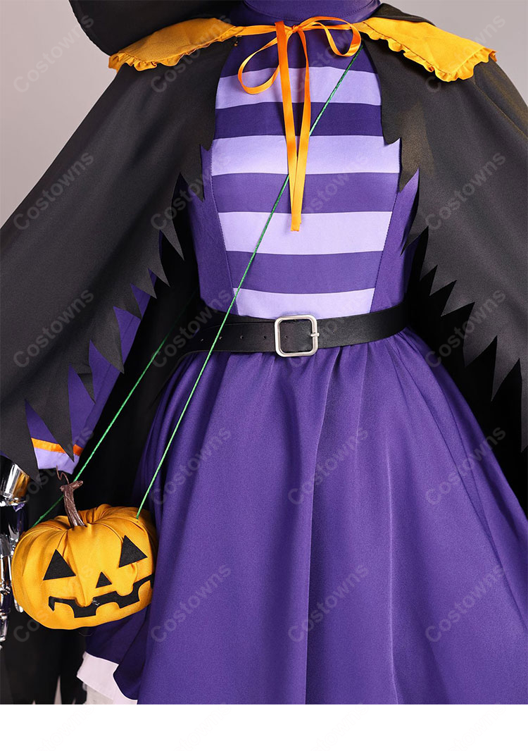 葬送のフリーレン × ORBcafe フリーレン  ハロウィン コスプレ衣装-5