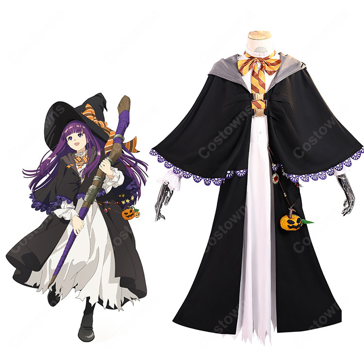 葬送のフリーレン × ORBcafe フェルン ハロウィン コスプレ衣装-1