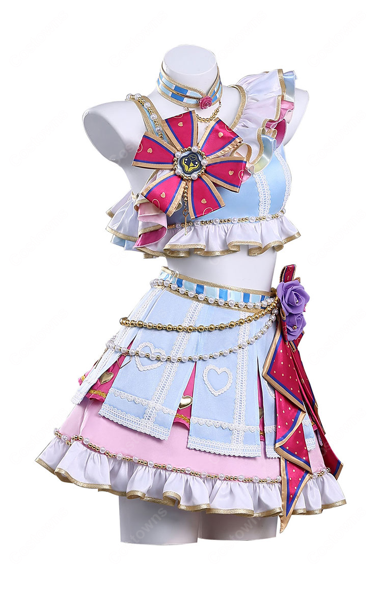 アイカツ! 霧矢あおい  ドリーミーキーチアコーデ コスプレ衣装-3