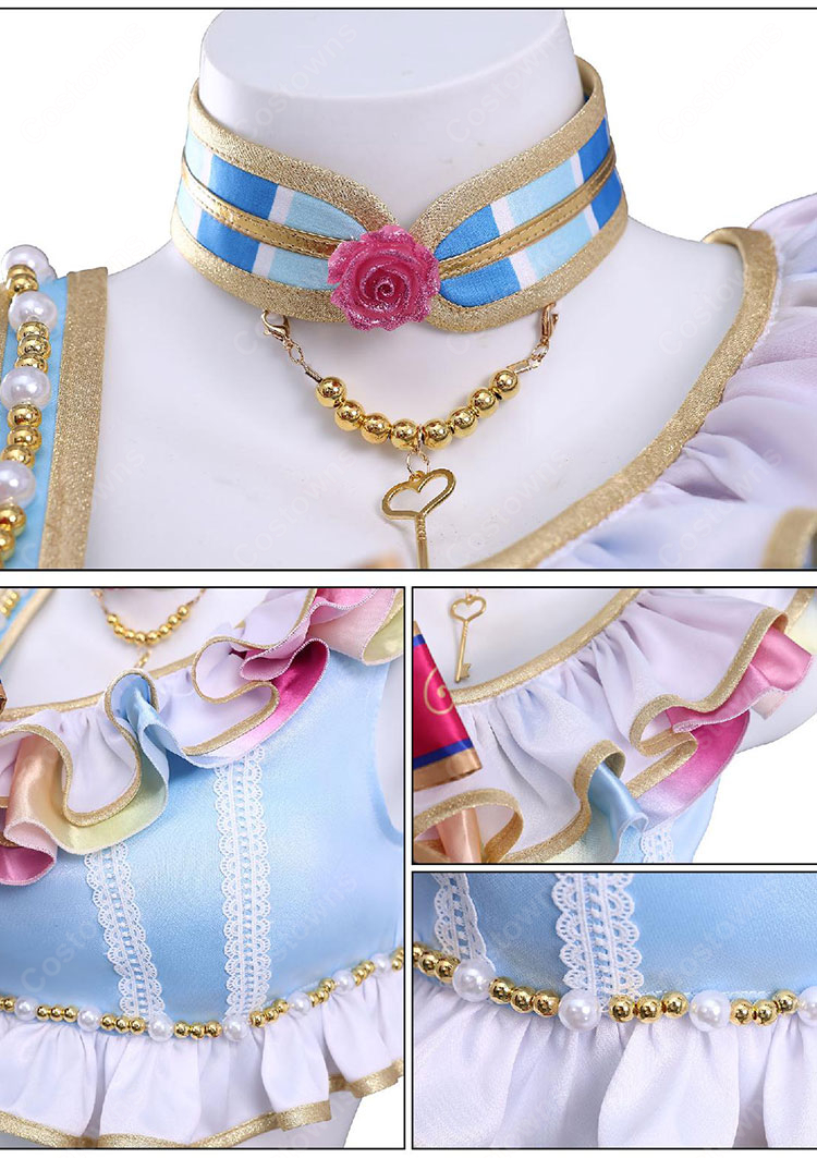 アイカツ! 霧矢あおい  ドリーミーキーチアコーデ コスプレ衣装-6