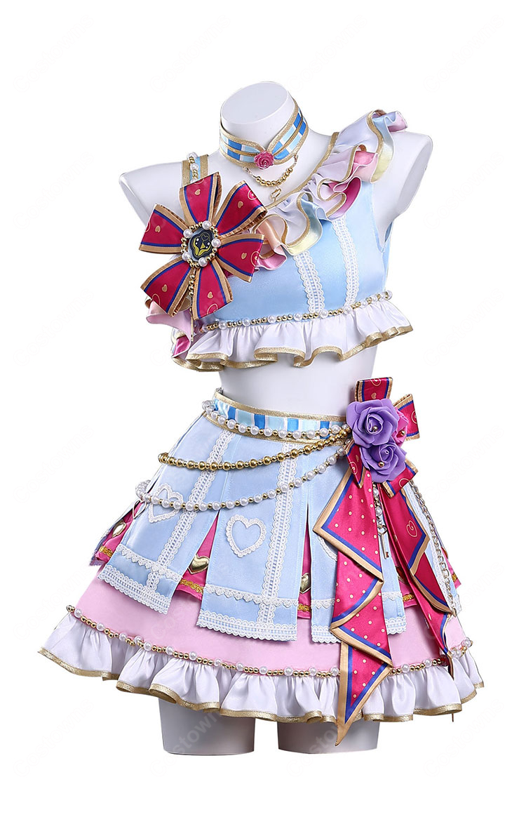 アイカツ! 霧矢あおい  ドリーミーキーチアコーデ コスプレ衣装-2