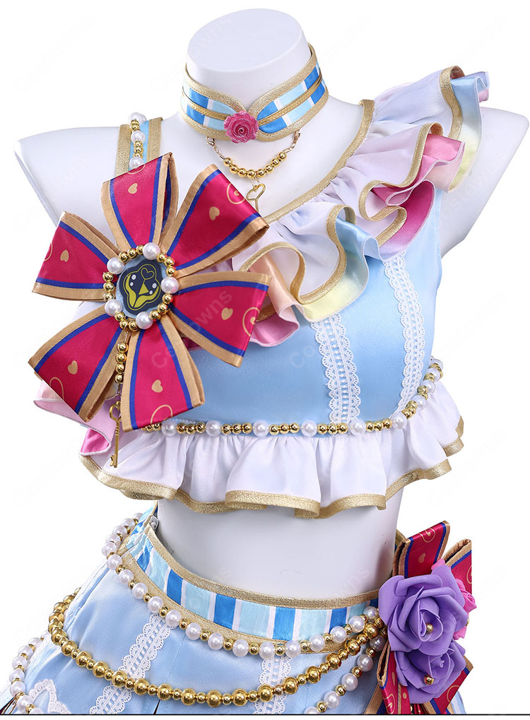 アイカツ! 霧矢あおい  ドリーミーキーチアコーデ コスプレ衣装-5