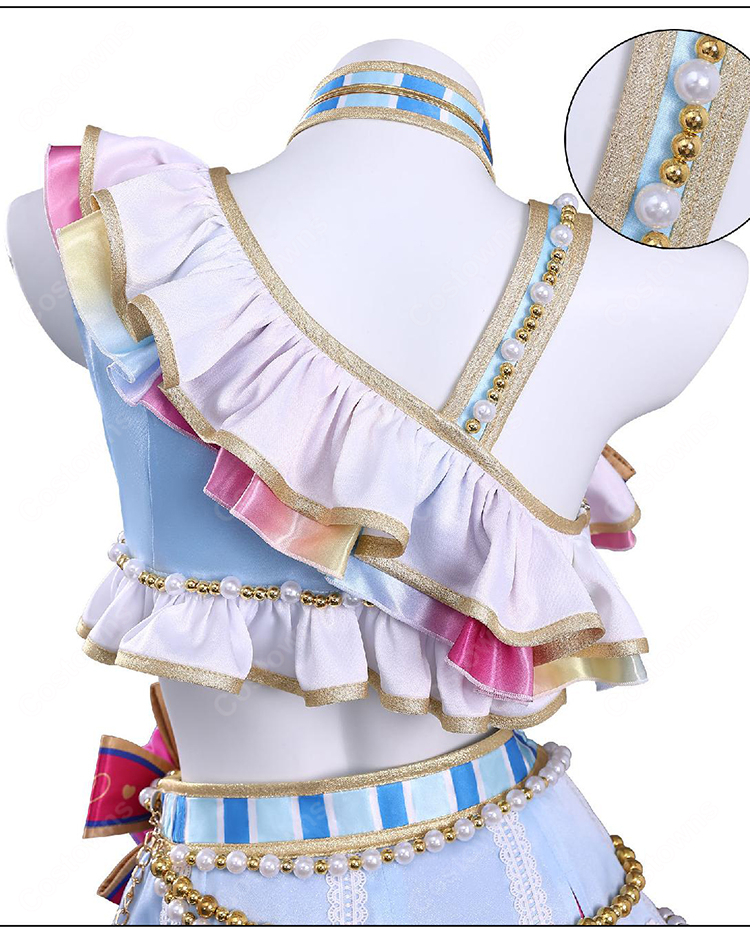 アイカツ! 霧矢あおい  ドリーミーキーチアコーデ コスプレ衣装-12