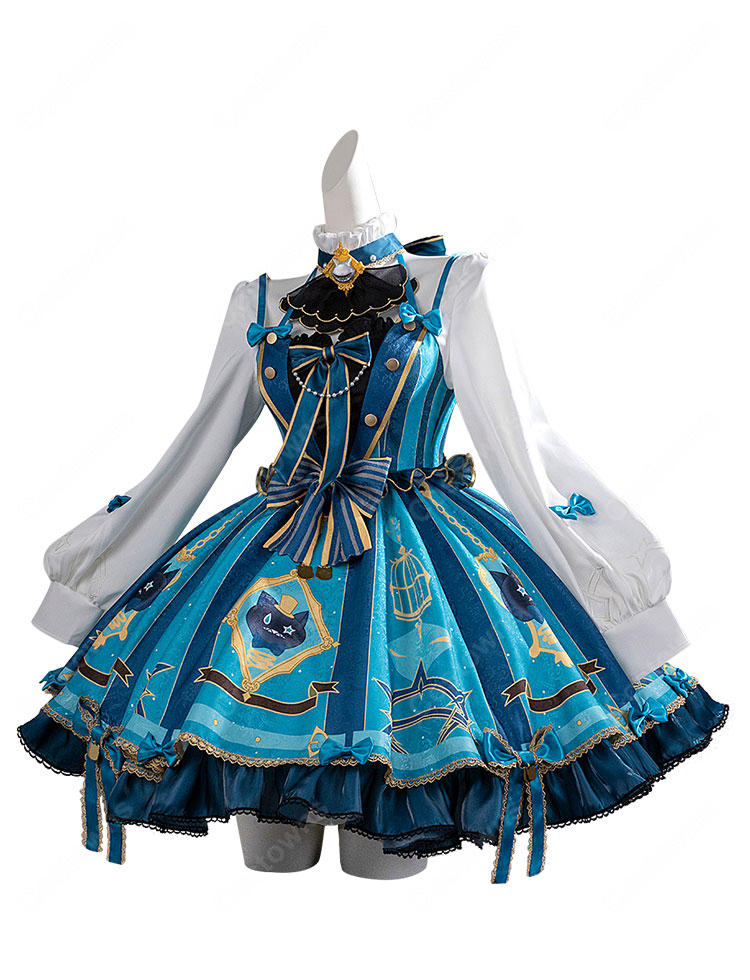 原神カフェ in ソウル リネット コスプレ衣装-3