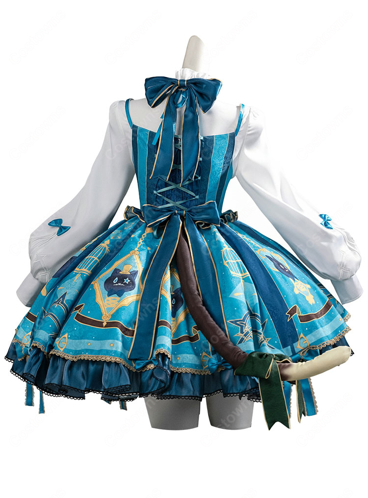 原神カフェ in ソウル リネット コスプレ衣装-4