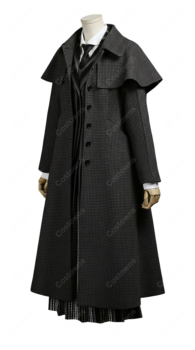 ウェンズデー シーズン2 ウェンズデー・アダムス ネヴァーモア学園 制服 コスプレ衣装-3