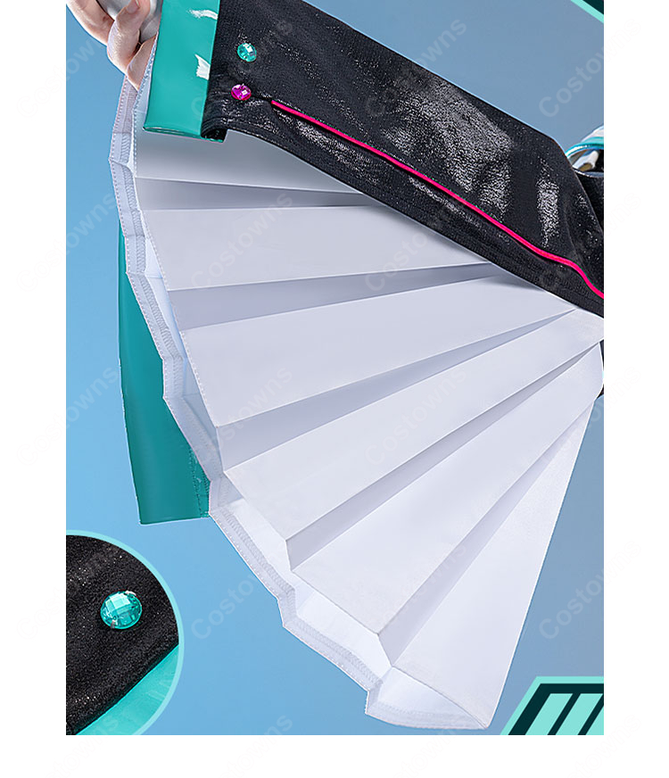 初音ミク HATSUNE MIKU EXPO 10th Anniversary コスプレ衣装-9