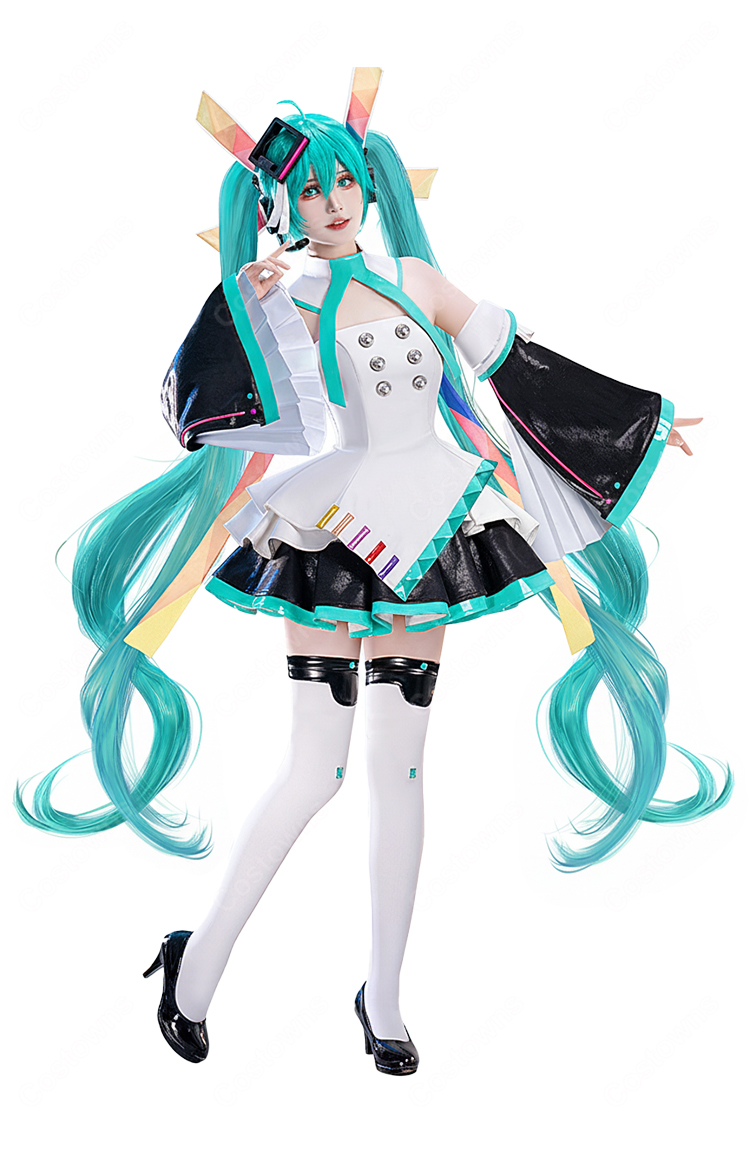 初音ミク HATSUNE MIKU EXPO 10th Anniversary コスプレ衣装-3