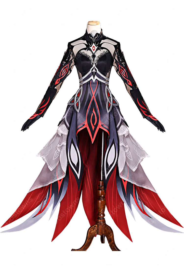 原神 ロノヴァ 死の執政 コスプレ衣装-2