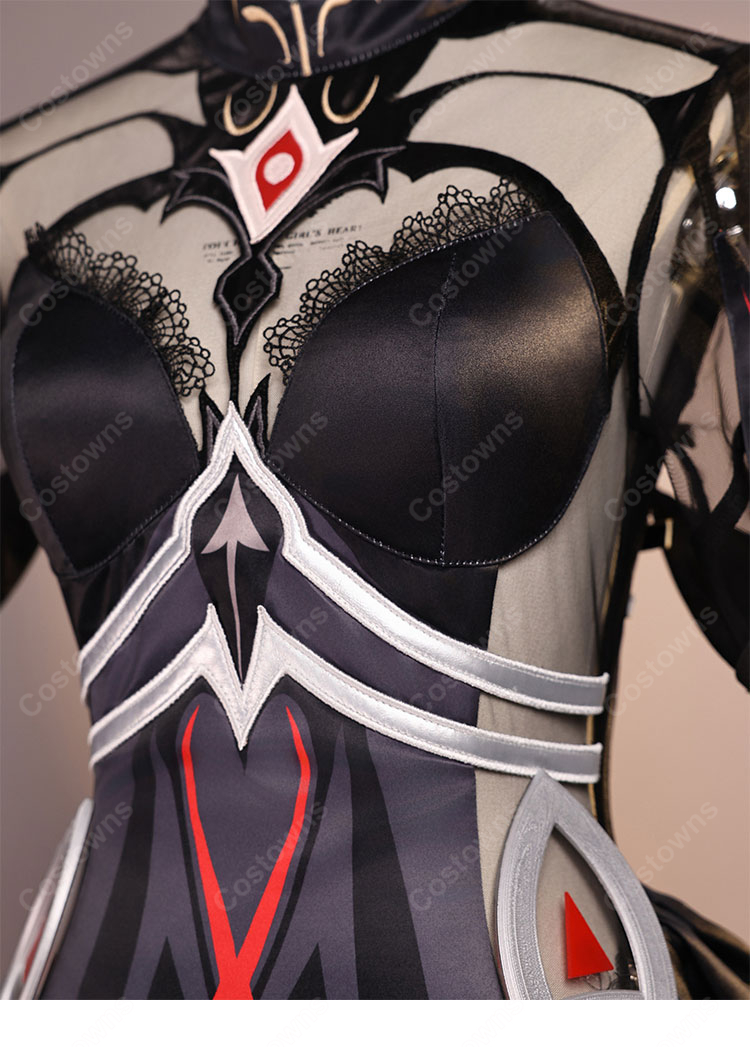 原神 ロノヴァ 死の執政 コスプレ衣装-6