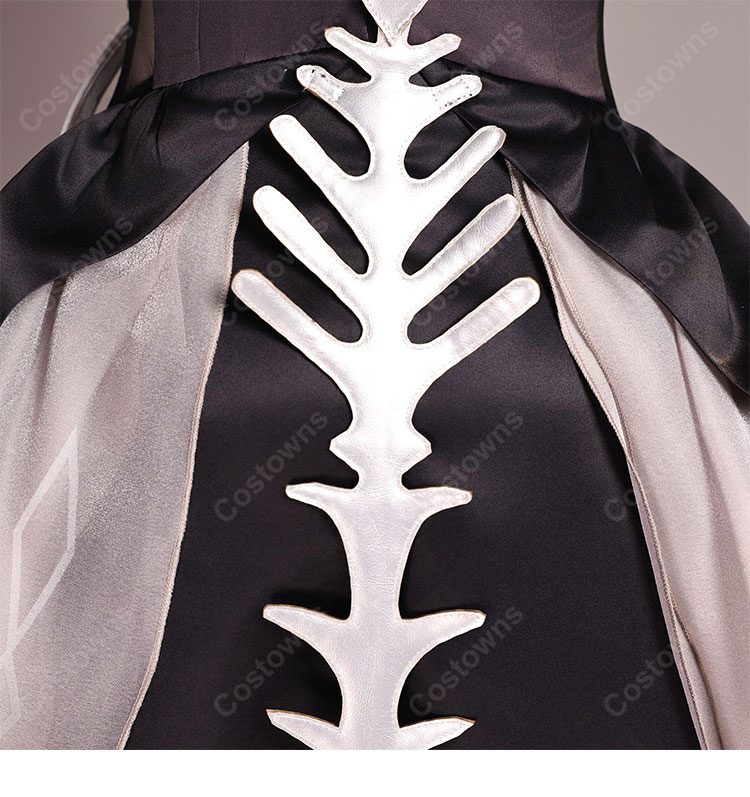 原神 ロノヴァ 死の執政 コスプレ衣装-11