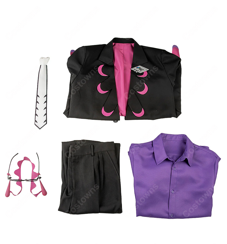 ポケモンレジェンズZ-A カラスバ コスプレ衣装-17