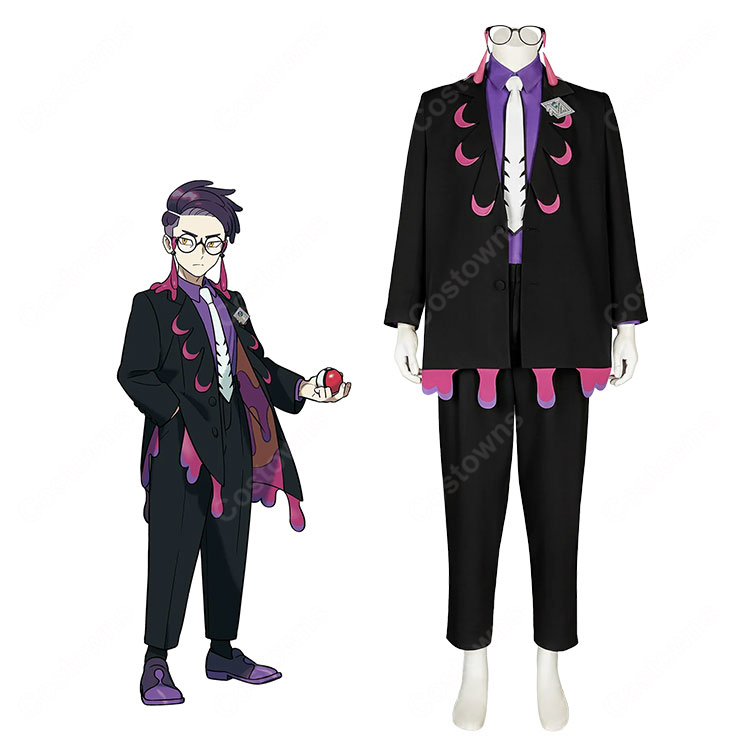 ポケモンレジェンズZ-A カラスバ コスプレ衣装-1