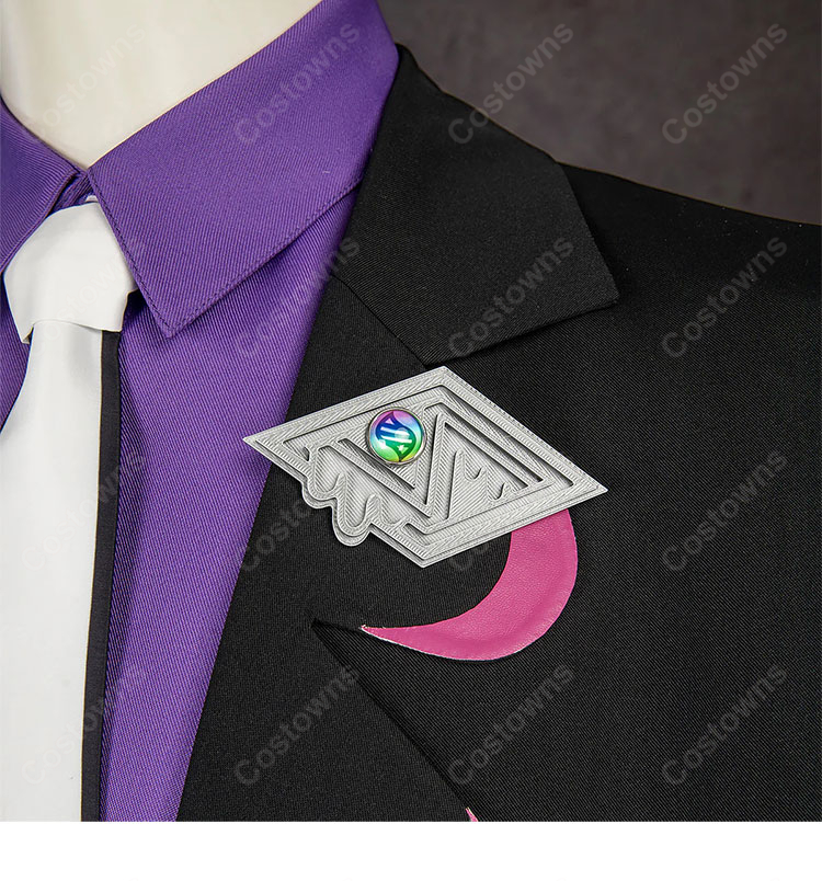 ポケモンレジェンズZ-A カラスバ コスプレ衣装-6