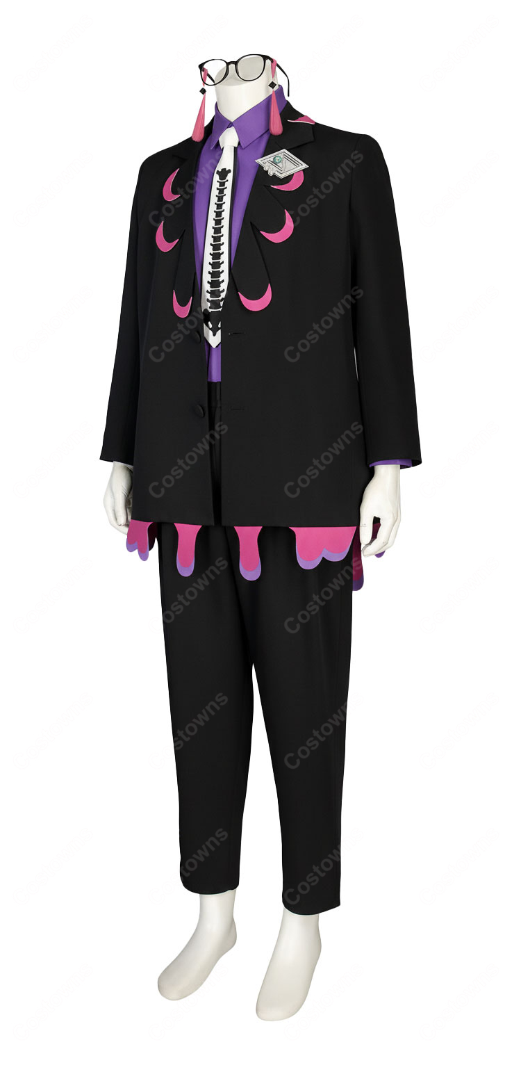 ポケモンレジェンズZ-A カラスバ コスプレ衣装-3