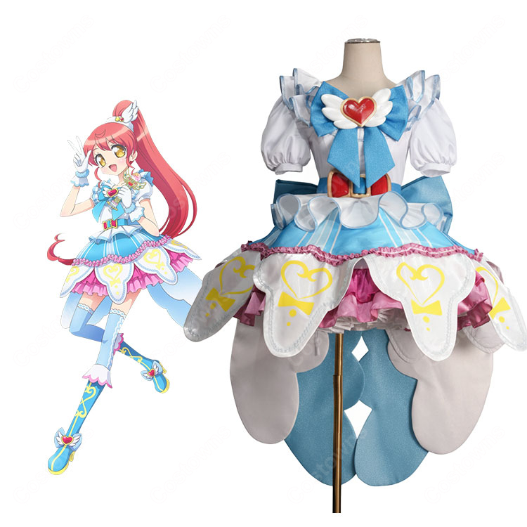 プリパラ 白玉みかん シルキーハートサイリウムコーデ コスプレ衣装-1