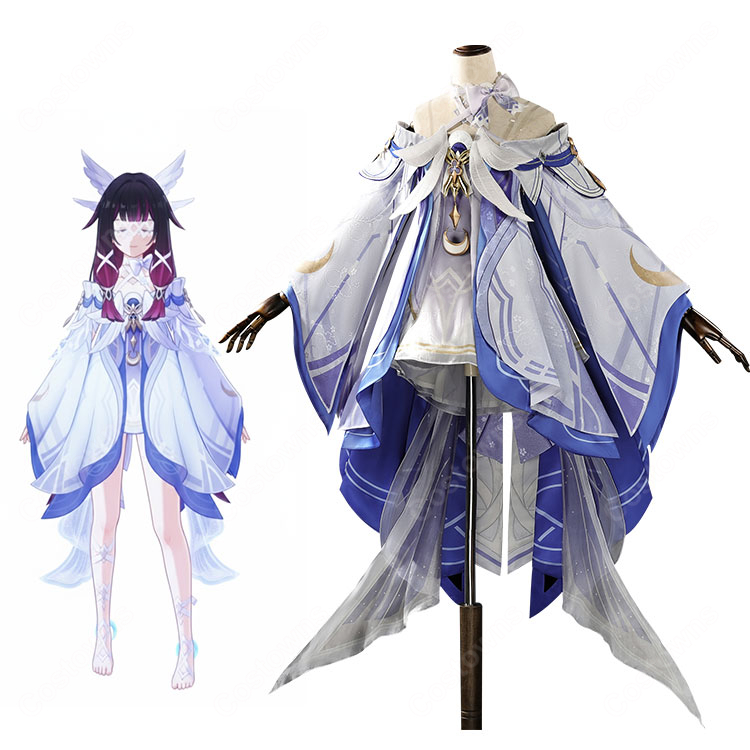 原神 ｢月の少女｣コロンビーナ コスプレ衣装-1