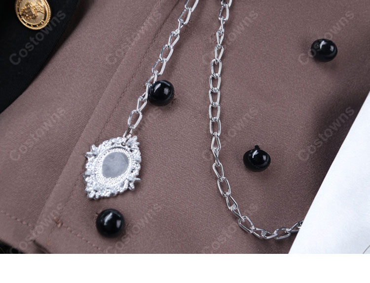 原神 璀夜华宴シリーズ ディルック アカツキワイナリーの貴公子 コスプレ衣装-7