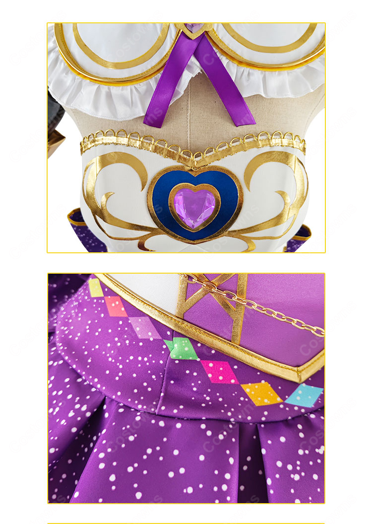 ラブライブ! スクールアイドルフェスティバル 東條希 お化粧の魔法編 のんちゃんマジカル☆ コスプレ衣装-5