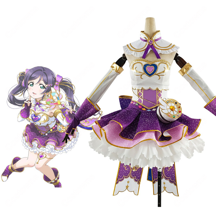 ラブライブ! スクールアイドルフェスティバル 東條希 お化粧の魔法編 のんちゃんマジカル☆ コスプレ衣装-1