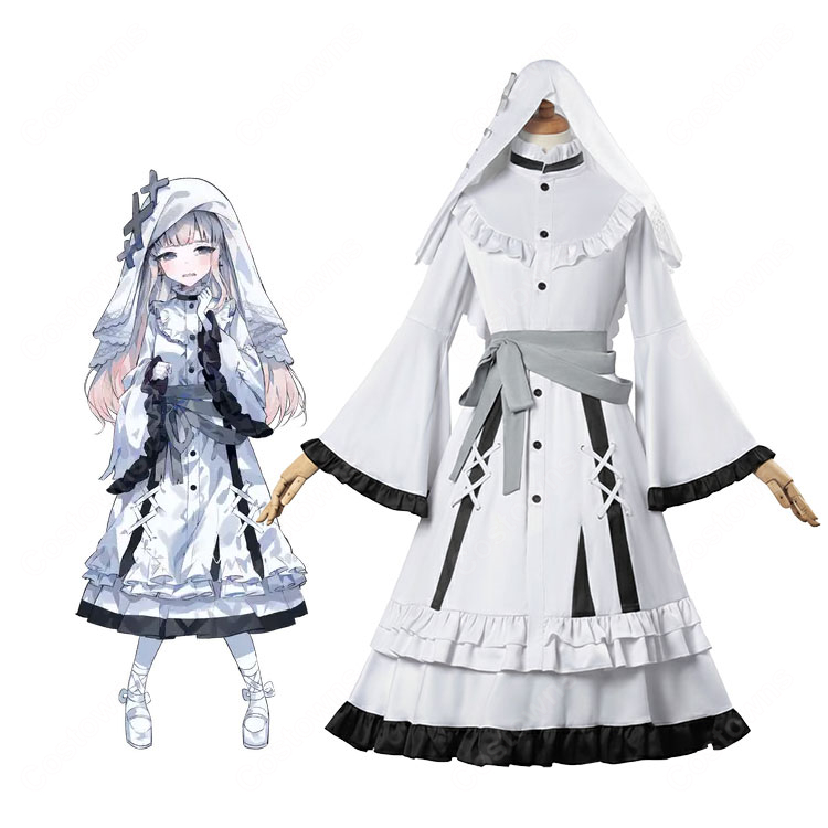 魔法少女ノ魔女裁判 氷上メルル コスプレ衣装-1