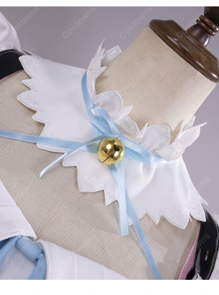 VTuber 結城さくな 猫メイド コスプレ衣装-5