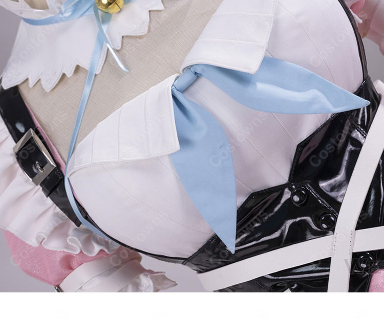 VTuber 結城さくな 猫メイド コスプレ衣装-7