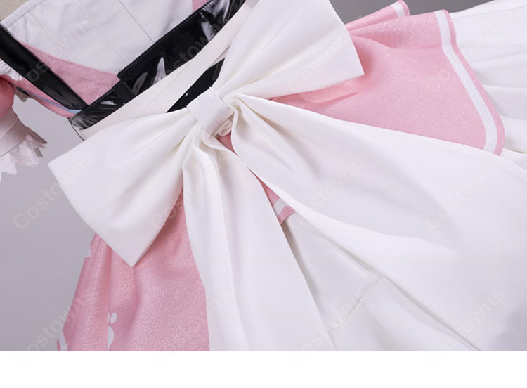 VTuber 結城さくな 猫メイド コスプレ衣装-13