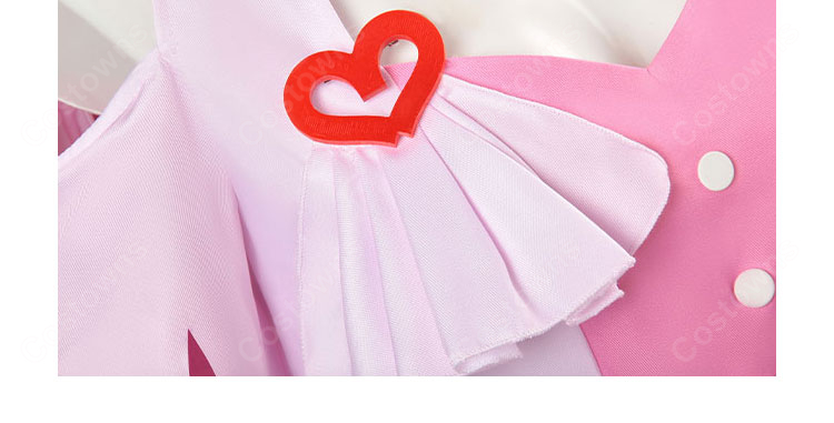 ウマ娘 プリティーダービー 4.5周年 めにしゅき♡ラッシュっしゅ! スティルインラブ コスプレ衣装-7