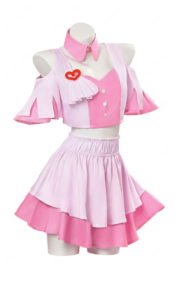ウマ娘 プリティーダービー 4.5周年 めにしゅき♡ラッシュっしゅ! スティルインラブ コスプレ衣装-3
