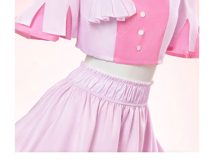 ウマ娘 プリティーダービー 4.5周年 めにしゅき♡ラッシュっしゅ! スティルインラブ コスプレ衣装-8