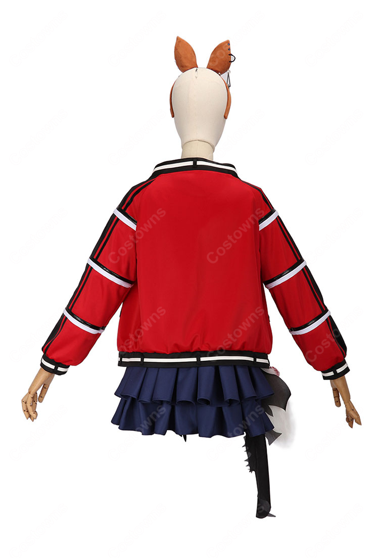 ウマ娘 プリティーダービー エスポワールシチー 勝負服 コスプレ衣装-3