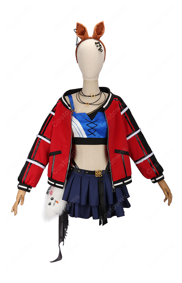 ウマ娘 プリティーダービー エスポワールシチー 勝負服 コスプレ衣装-2