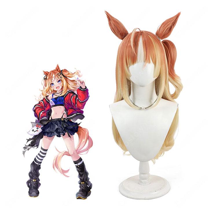 ウマ娘 プリティーダービー エスポワールシチー コスプレウィッグ-1