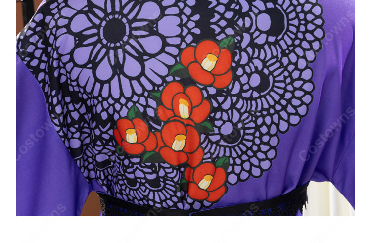 アイカツ! 和の心・ダーク 藤堂ユリカ コスプレ衣装-7