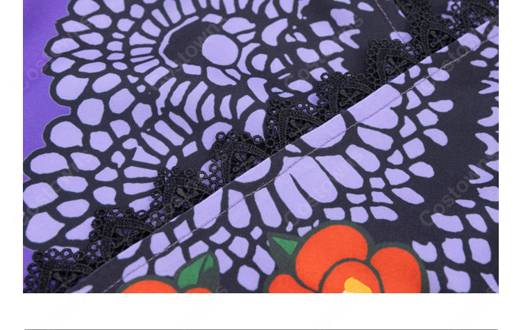 アイカツ! 和の心・ダーク 藤堂ユリカ コスプレ衣装-10