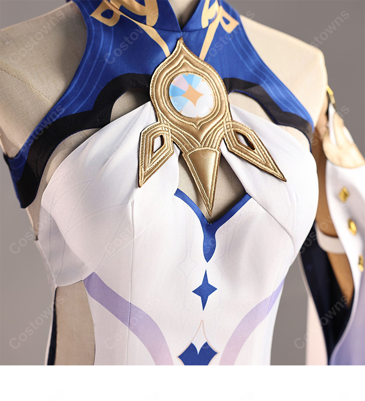 原神 時の執政 イスタロト コスプレ衣装-4