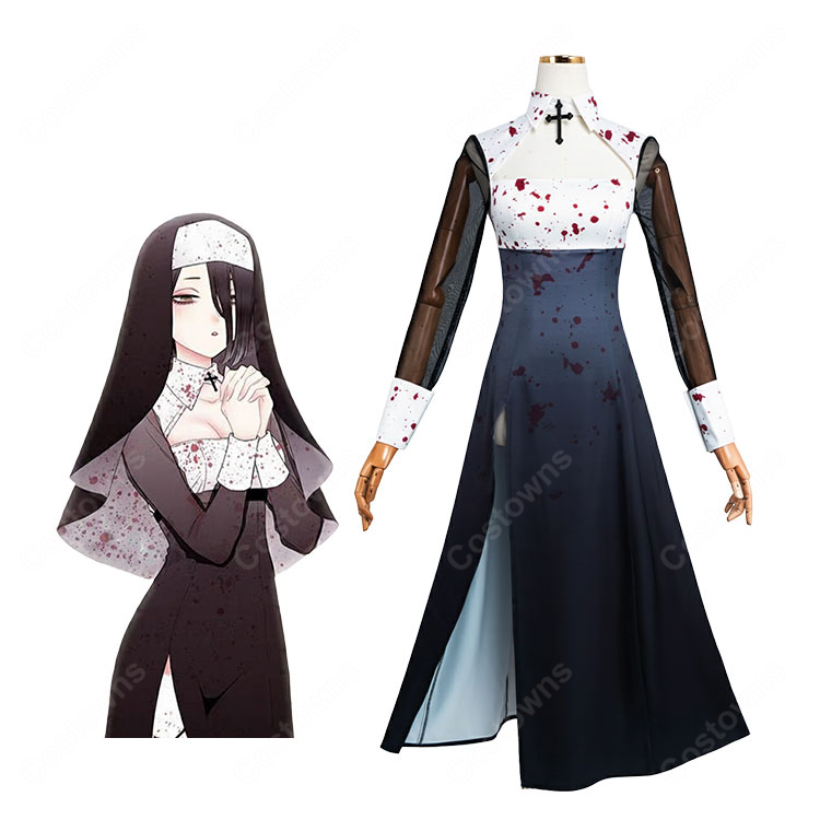 その着せ替え人形は恋をする 喜多川海夢 修道服 コスプレ衣装-1