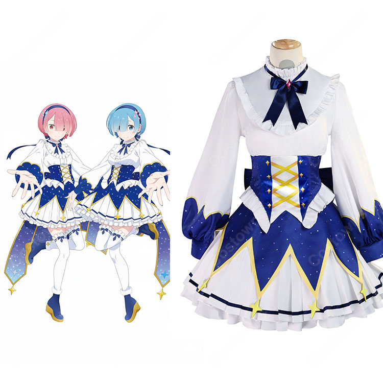 Re:ゼロから始める異世界生活 誕生日生活2025 レム コスプレ衣装-1