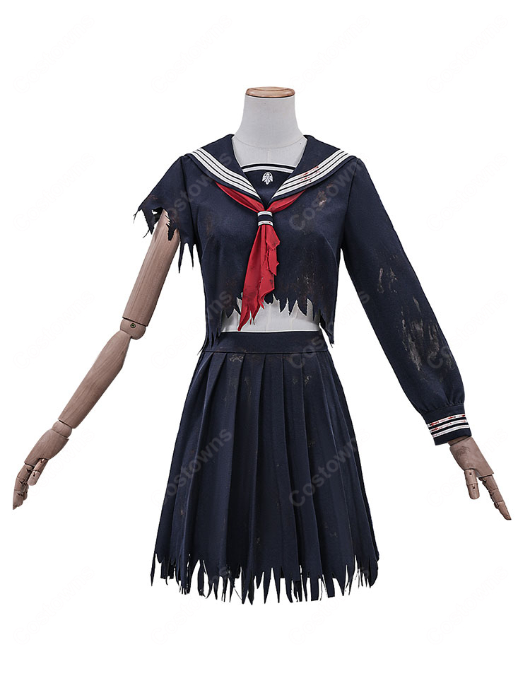 サイレントヒルf 深水雛子 戎ヶ丘の狂犬 制服 コスプレ衣装-2