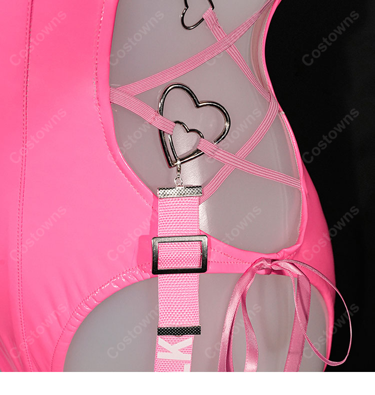 勝利の女神:NIKKE  ミルク:ブルーミングバニー コスプレ衣装-7