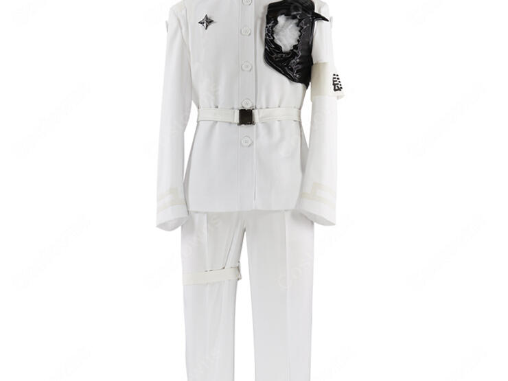 HUNDRED LINE -最終防衛学園- 蒼月衛人 コスプレ衣装 Ending 006 白