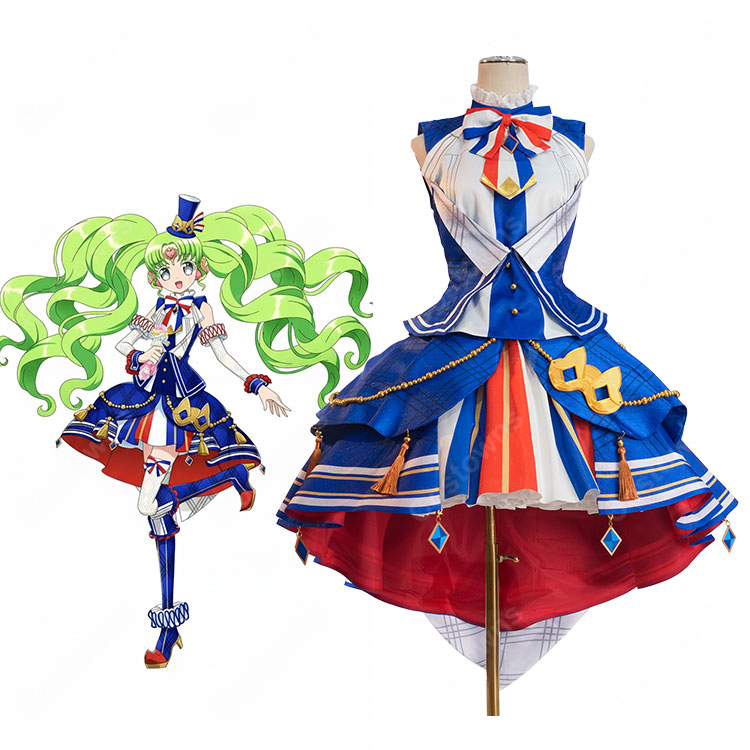 プリパラ あこがれのはなのプリパリ ツアーライブ ファルル コスプレ衣装-1