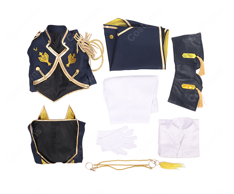 にじさんじ 5th Anniversary LIVE 「SYMPHONIA」 伏見ガク コスプレ衣装-5