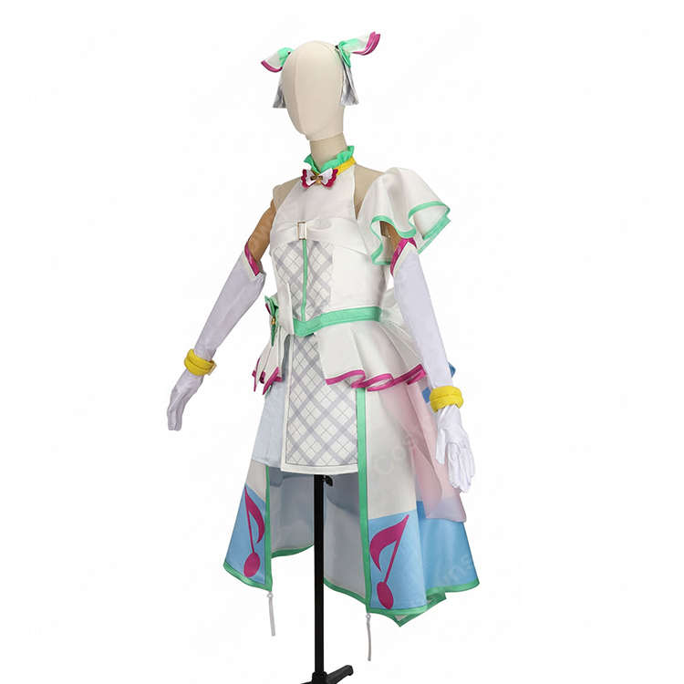 キミとアイドルプリキュア♪ キュアズキューン プリルン コスプレ衣装
