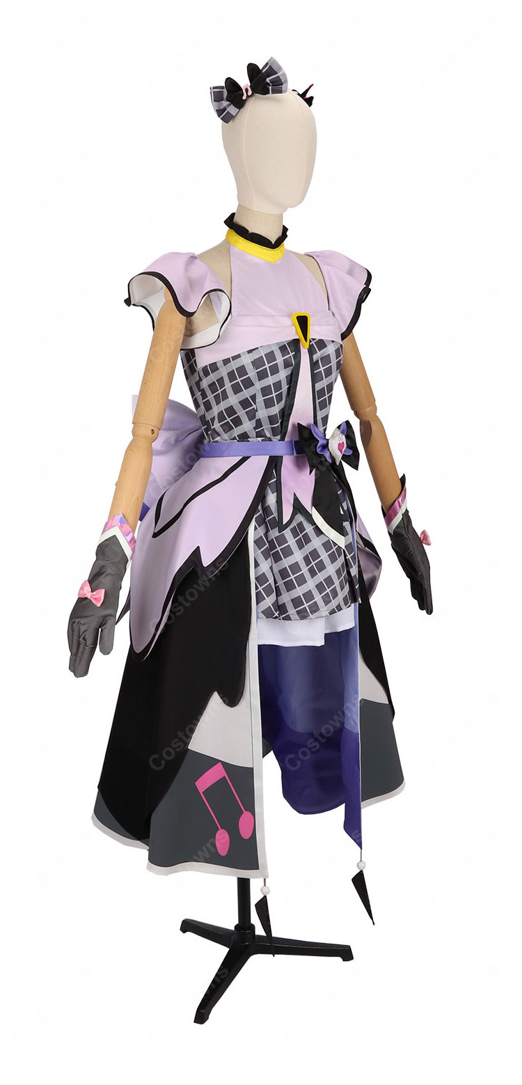 キミとアイドルプリキュア♪ キュアキッス メロロン コスプレ衣装-3