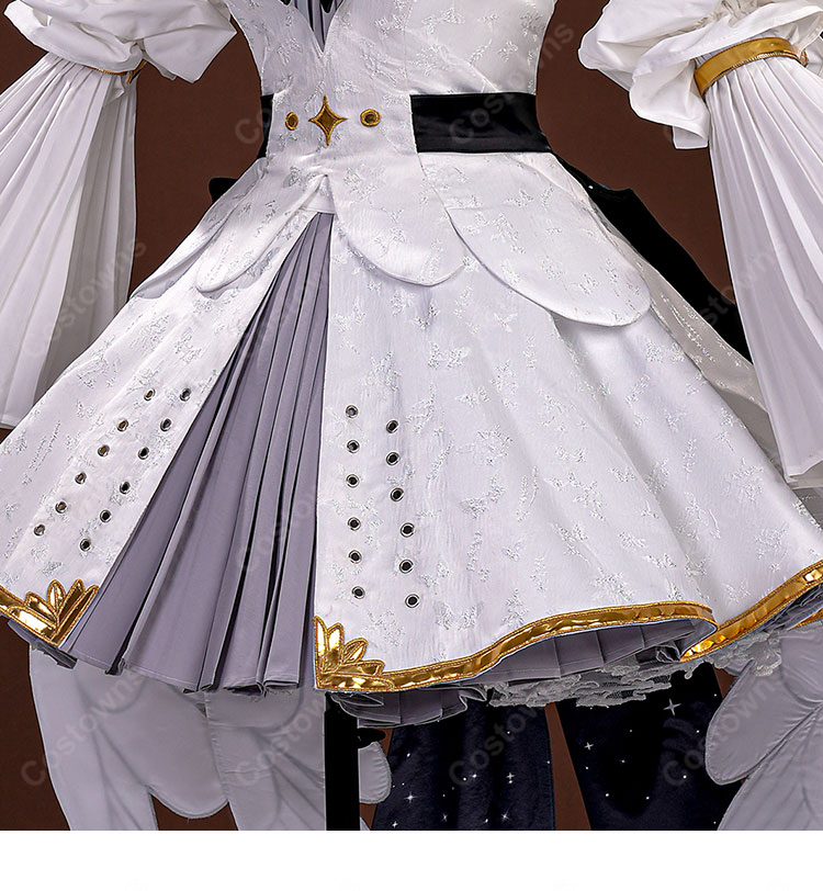 初音ミクシンフォニー10周年 プレイオン 初音ミク コスプレ衣装-6