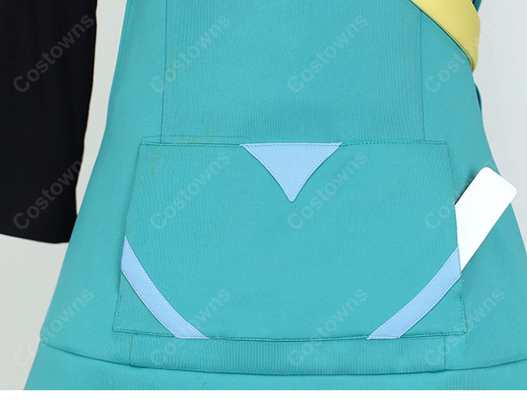 ポケットモンスター リコ メガボルテージVer コスプレ衣装-9