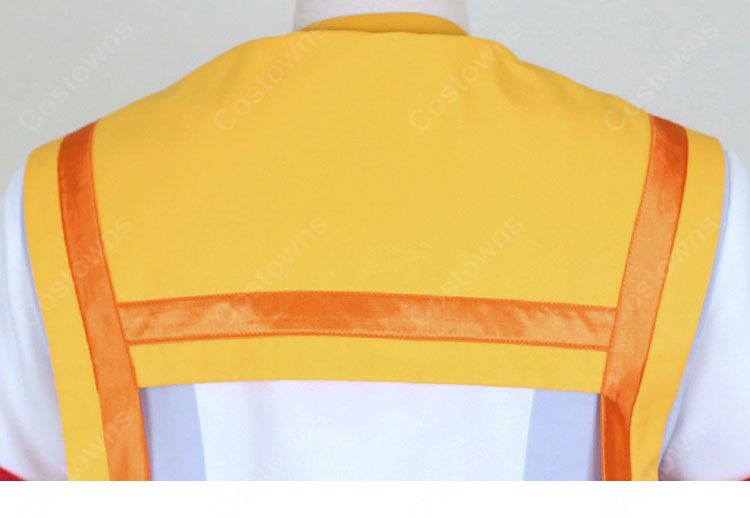 わんだふるぷりきゅあ！ざ・むーびー！ ドキドキ♡ゲームの世界で大冒険！ 兎山大福 映画ver. 人間の姿 コスプレ衣装-11