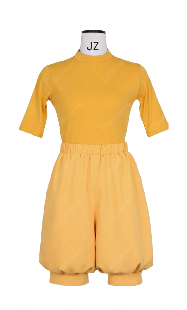 わんだふるぷりきゅあ！ざ・むーびー！ ドキドキ♡ゲームの世界で大冒険！ 兎山大福 映画ver. 人間の姿 コスプレ衣装-5